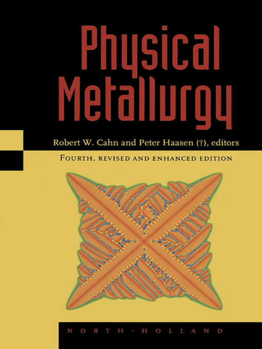 Upplýsingar um Physical Metallurgy eftir R.W. Cahn - Biðlisti
